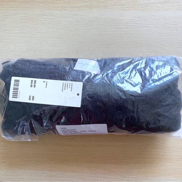 Urban Outfitters Out From Under Koa Waterfall Hoodie New Small Carbon Off Black - Picture 8 of 9